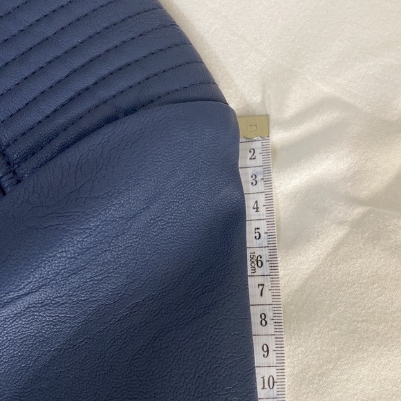 Just Jeans - PU Biker Jacket - Size 12 - Picture 10 of 11